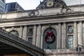 Grand Central Terminal  in Midtown Manhattan  New York city external daylight low angle view with no people Royalty Free Stock Photo