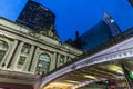 Grand Central Terminal at night in New York City, USA Royalty Free Stock Photo