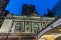 Grand Central Terminal at night in New York City, USA Royalty Free Stock Photo