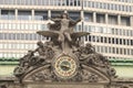 Grand Central Terminal, Sculpture, Landmark, Clock Royalty Free Stock Photo