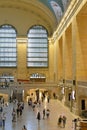 Main Concourse in NYC Grand Central Terminal, Manhattan, New York City.USA Royalty Free Stock Photo