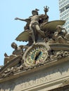 Grand Central Terminal Statues Royalty Free Stock Photo