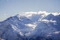 The Grand Combin overlooking Verbier