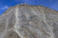 Grand Couloir, Couloir du Gouter on Mont Blanc Royalty Free Stock Photo