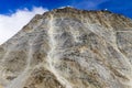 Grand Couloir, Couloir du Gouter on Mont Blanc Royalty Free Stock Photo