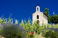 grand cru vineyard and Chapel of St. Christopher, LÃÂ´Hermitage, R