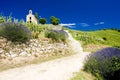 grand cru vineyard and Chapel of St. Christopher, LÃÂ´Hermitage, R