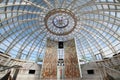 The dome inside the Museum of the Great Patriotic War in Minsk, Belarus