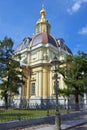 Grand-Ducal Burial Vault, Peter and Paul Fortress in Saint Petersburg Royalty Free Stock Photo