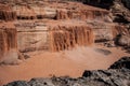 Grand Falls Chocolate Falls is northeast of Flagstaff, Arizona.