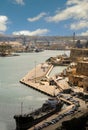 Grand harbor in Valletta, Malta Royalty Free Stock Photo