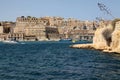 Grand Harbour, Malta Royalty Free Stock Photo