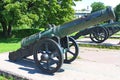 French cannon cast in 1626 by master Wilhelm Wegewart. Museum of artillery, engineering troops. St. Petersburg.