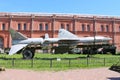 Anti-aircraft missile V-400, anti-aircraft missile complex `Dahl`. Museum of Artillery, Engineering Troops. St. Petersburg.