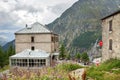 Grand Hotel du Montenvers in Chamonix, France Royalty Free Stock Photo