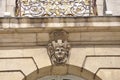 Grand Hotel Historic Building sculptural details from Place Stanislas Square in Nancy City of France