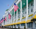 Grand Hotel on Mackinac Island in Northern Michigan Royalty Free Stock Photo