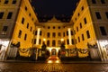 Grand Hotel Taschenbergpalais at night time