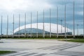 The Grand Ice Palace in Adler, Olympic Park - May 18, 2017. Royalty Free Stock Photo