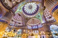 Grand interior of Blue mosque