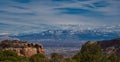 Grand Junction Beneath Grand Mesa Royalty Free Stock Photo