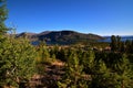 Grand lake overlook with the Royalty Free Stock Photo