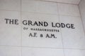 Grand lodge Masons