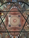 A grand and magnificent dome of a historical mosque in Istanbul, Turkey