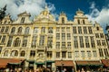 Grand Market, city centre, central square of Brussels, Belgium Royalty Free Stock Photo