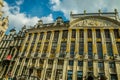 Grand Market, city centre, central square of Brussels, Belgium Royalty Free Stock Photo