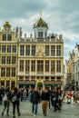 Grand Market, city centre, central square of Brussels, Belgium Royalty Free Stock Photo