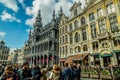 Grand Market, city centre, central square of Brussels, Belgium Royalty Free Stock Photo