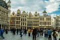 Grand Market, city centre, central square of Brussels, Belgium Royalty Free Stock Photo