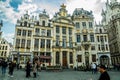 Grand Market, city centre, central square of Brussels, Belgium Royalty Free Stock Photo