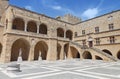 Grand Master palace at Rhodes island in Greece Royalty Free Stock Photo