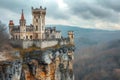 Medieval Castle on the Cliff