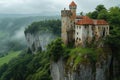 Medieval Castle on the Cliff