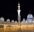Grand Mosque Abu Dhabi Royalty Free Stock Photo
