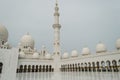 The grand mosque of Abu Dhabi