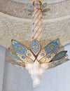 Grand Mosque - Chandelier Royalty Free Stock Photo