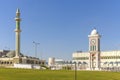 Grand Mosque and clock tower in Doha Royalty Free Stock Photo