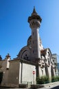 Grand Mosque of ConstanÃâºa, known as the Carol I Mosque, Constanta. Royalty Free Stock Photo