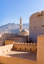 The Grand mosque and minaret in Nizwa - Oman.