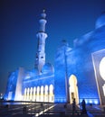 Grand Mosque or Sheikh Zayed Mosque Royalty Free Stock Photo