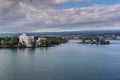 Grand Naniloa Hotel and Coconut Island in Hilo, Hawaii, USA