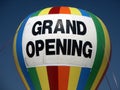 Grand opening balloon Royalty Free Stock Photo