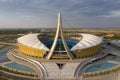 Grand opening of Morodok Techo National Stadium . Cambodia Royalty Free Stock Photo