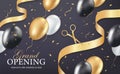 Grand opening party invitation banner