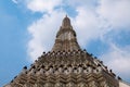 The grand pagoda of Wat Arun ,Bangkok, Thailand, Jan 22,2020