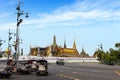 Grand Palace with blue sky in Bangkok Thailand Royalty Free Stock Photo